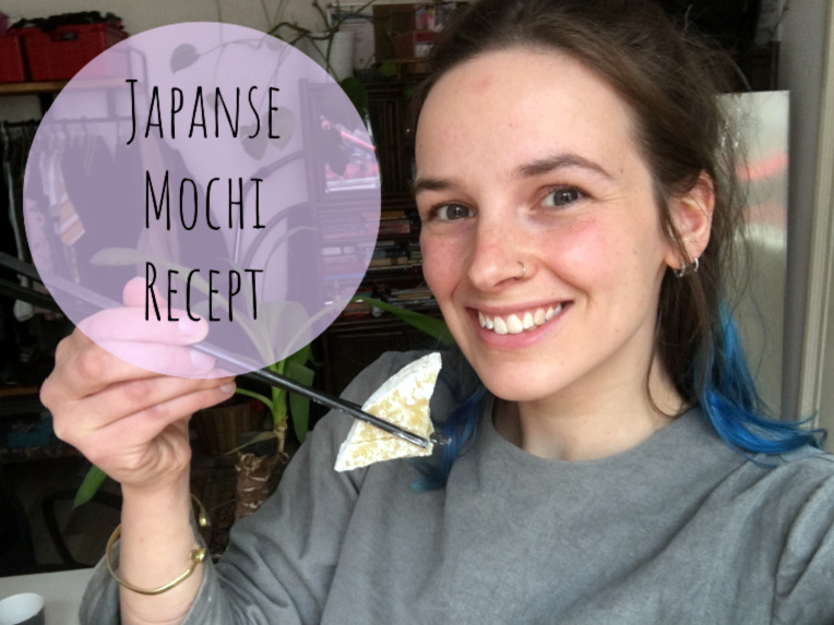 Japanse mochi maken