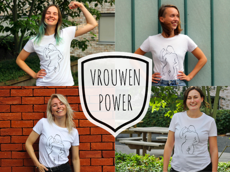 Wij dragen vrouwenpower! | T-shirts webshop
