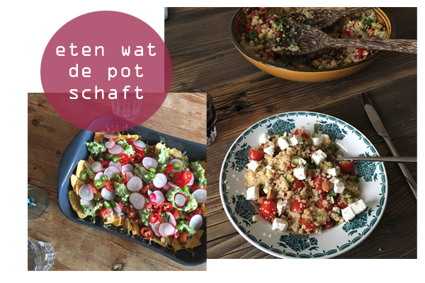 5 x eten wat de pot schaft