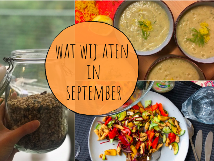 Onze favo recepten: september