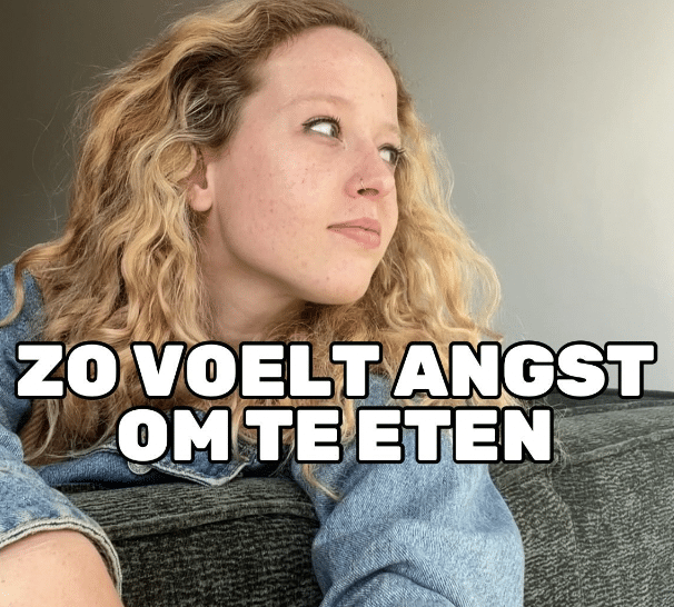 Zo voelt angst om te eten